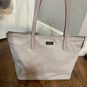 Grey Kate Spade Purse